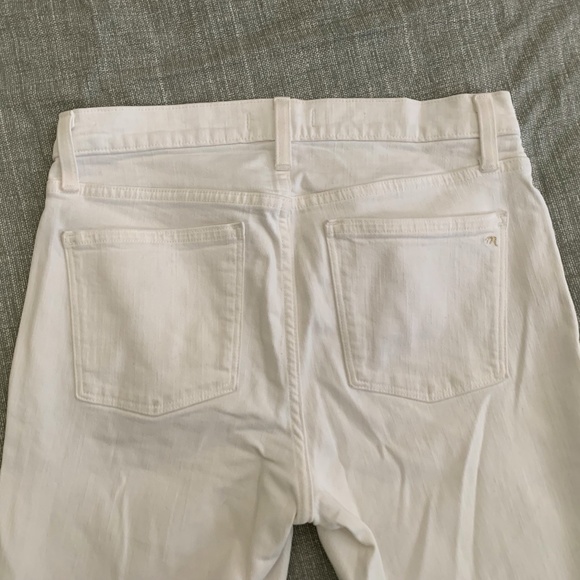 Madewell 9" High-Rise Skinny Jeans in Pure White - Picture 7 of 12